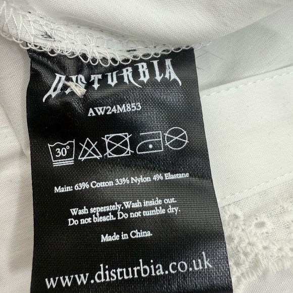 Disturbia Grace Lace Button Down - Picture 12 of 12